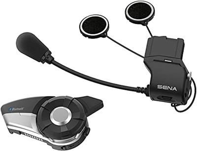 Sena 20S EVO Bluetooth motorfiets headset/communicatiesysteem met HD-luidspreker, zwart