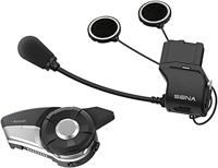 Sena 20S EVO Bluetooth motorfiets headset/communicatiesysteem met HD-luidspreker, zwart - thumbnail