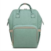 Multi-functional Double Shoulder Bag Handbag Waterproof Oxford Cloth Backpack Capacity: 16L (Mint Green) - thumbnail
