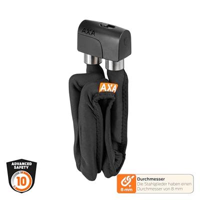 Axa Vouwslot foldable 8-100 - zwart