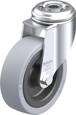 Blickle LKRA-VPA 101G Zwenkwiel Wieldiameter: 100 mm Draagvermogen (max.): 110 kg 1 stuk(s)