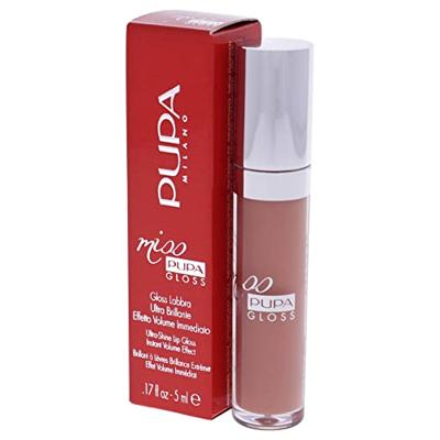 Pupa Milano - Pupa Miss Pupa Ultra-Shine Lip Gloss 5 ml 300 Soft Kiss Lipgloss Dames Pupa Milano - Pupa Miss Pupa Ultra-Shine Lip Gloss 5 ml 300 Soft Kiss Lipgloss Dames