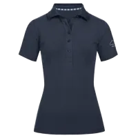 ELT Flensburg Polo donkerblauw maat:l - thumbnail