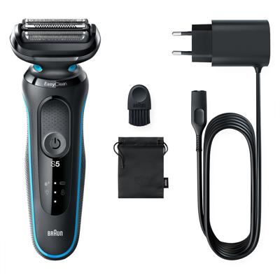 Braun 51-M1000s 51-M1000s Folie-scheerapparaat Zwart/blauw