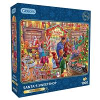 Santa's Sweetshop Puzzel 1000 Stukjes - thumbnail