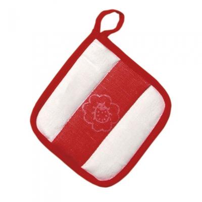 Nic ovendoek rood/wit 15 cm Nic ovendoek rood/wit 15 cm