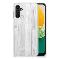 Samsung Galaxy A13 | A04s | Bumper Hoesje | White Wood - thumbnail