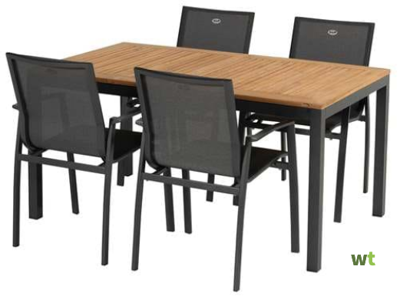 Sonata aruba diningset L160 x B90 x H74 cm Hartman - Hartman Sonata aruba diningset L160 x B90 x H74 cm Hartman - Hartman