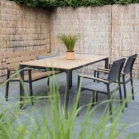 Arezzo tuintafel polywood 160cm - thumbnail