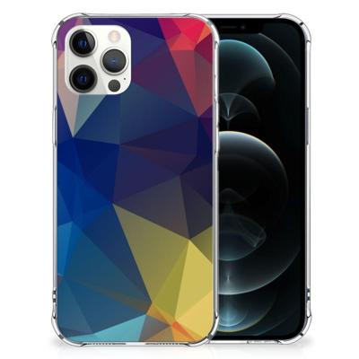 iPhone 12 Pro Max Shockproof Case Polygon Dark iPhone 12 Pro Max Shockproof Case Polygon Dark