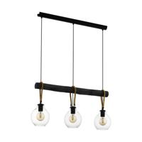 Eglo Eettafel hanglampRoding met touw - 43618 - thumbnail