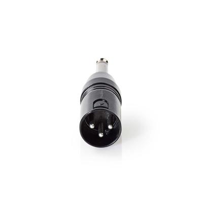 Nedis XLR-Adapter | XLR 3-Pins Male naar 6,35 mm Male | 1 stuks - COTP15942BK COTP15942BK