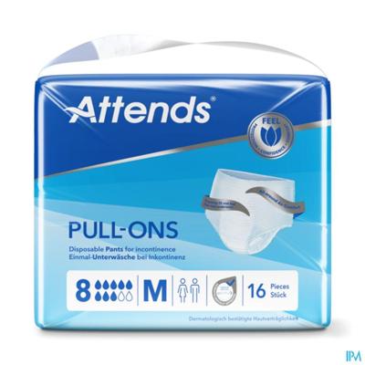 Attends Pull-on 8M 16 Stuks