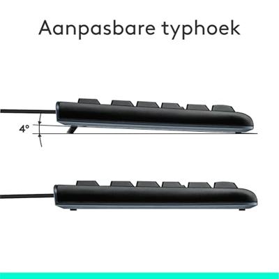 Logitech MK120 Set met toetsenbord en muis USB Spatwaterdicht QWERTY, US-Engels Zwart Logitech MK120 Set met toetsenbord en muis USB Spatwaterdicht QWERTY, US-Engels Zwart