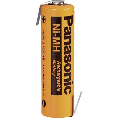 Panasonic AA 2080 LF-Z Speciale oplaadbare batterij AA (penlite) Z-soldeerlip NiMH 1.2 V 2000 mAh 1 stuk(s)
