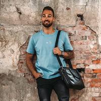 Chesterfield - Manhattan - Lederen Laptoptas - 15 inch - Schoudertas - Zwart - thumbnail