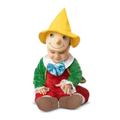 Kostuums voor Volwassenen My Other Me Pinocchio Rood Groen - Maat: 3-4 Jaar - Maat: 3-4 Jaar