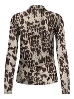 Only Onlerica Life Mesh L/s Top Jrs Noos T-shirt Lange Mouw Blue Graphite Rodeo Pumice - thumbnail