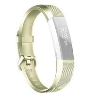 Fitbit Alta Siliconen bandje - Maat: Large - Vintage Goud - thumbnail