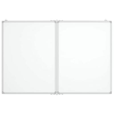 Whiteboard magnetisch inklapbaar 100x80x1,7 cm aluminium Whiteboard magnetisch inklapbaar 100x80x1,7 cm aluminium
