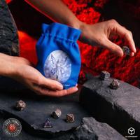 Anne Stokes Dice Pouch Snow Fairy - thumbnail
