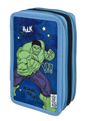 Undercover 3-vaks gevulde etui avengers