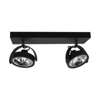 Artdelight OpbouwspotWajer dubbel zwart - PL WAJER2 ZW - thumbnail