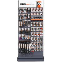 Axa schap combi verticaal met een combi van sloten en verlichting 100x200 cm - thumbnail