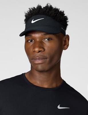 Nike Dri-FIT ADV Ace Tennis Visor Sport Pet Black/Anthracite/White M/L
