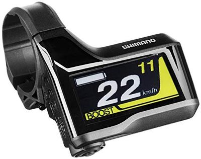 Shimano fietscomputer voor steps sc-e8000 met houder
