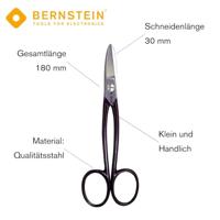 Bernstein Tools for Electronics 5-306 Blikschaar 180 mm Zwart - thumbnail