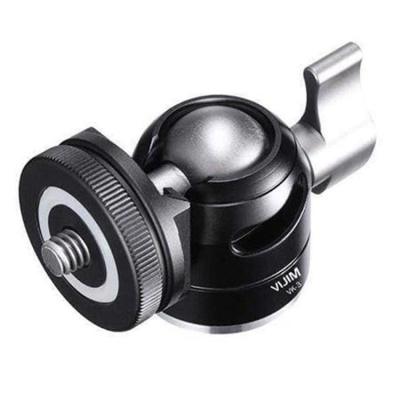 VIJIM VK-3 balhoofd met cold shoe-mount en 1/4" schroef VIJIM VK-3 balhoofd met cold shoe-mount en 1/4" schroef