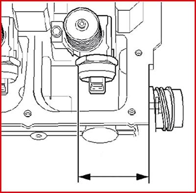 KS Tools 400.9089 Pomp-mondstuk instelmal, 4 cilinders KS Tools 400.9089 Pomp-mondstuk instelmal, 4 cilinders