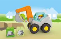 PLAYMOBIL Junior 71684 Graafmachine, voor baby's, vanaf 12 maanden - thumbnail