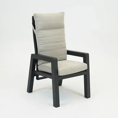 VALERIO verstelbare stoel antraciet