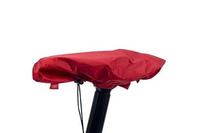 FAHRER Saddle cover kappe red