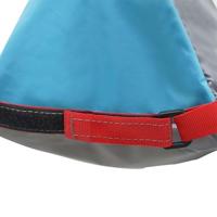 VidaXL Opslagzak 4 pcs grijs en blauw 24 x 16 x 24 cm oxford - thumbnail