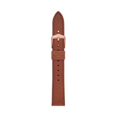 Horlogeband Fossil S161088 Leder Bruin 16mm Horlogeband Fossil S161088 Leder Bruin 16mm