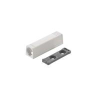 Blum rechte adapterplaat korte TIP-ON zijdewit 956.1201 - thumbnail