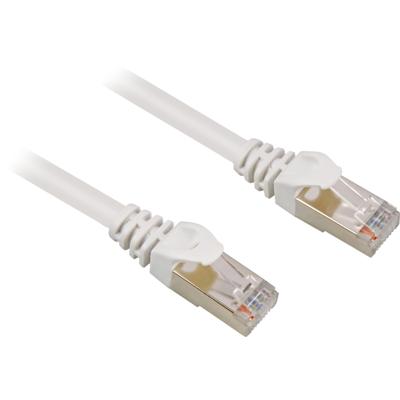 Sharkoon patchkabel sftp, rj-45 met cat.6 (wit, 1,5 meter)