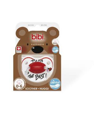 Bibi Fopspeen Happiness Papa 0-6 Maanden (1st)
