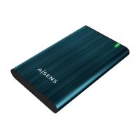 Behuizing voor Harde Schijf Aisens ASE-2525PB Blauw Marineblauw 2,5" - thumbnail