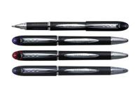 Uni-ball roller Jetstream rood, schrijfbreedte 0,45 mm, medium schrift, schrijfpunt 1 mm, zwarte rubbe... - thumbnail