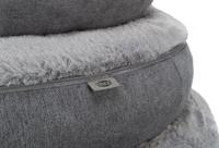 TRIXIE HONDENMAND LIANO ROND GRIJS 70X70X17 CM - thumbnail