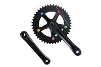 Sugino Cool Messenger 48t Crankset - Zwart - thumbnail