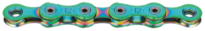 KMC ketting x12l 12v 126l waxed aurora groen