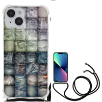 Anti Shock Bumper Case iPhone 14 Spijkerbroeken - thumbnail