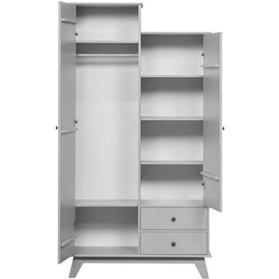 WOOOD Kledingkast 'Lily' kleur Clay WOOOD Kledingkast 'Lily' kleur Clay