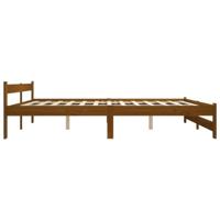 Bedframe massief grenenhout honingbruin 120x200 cm - thumbnail