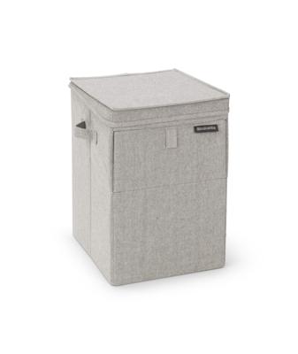 Brabantia wasbox stapelbaar 35 liter grey Brabantia wasbox stapelbaar 35 liter grey